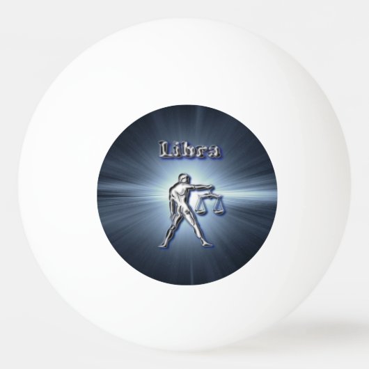 Chrome Libra Pingpongbal (Achterkant)