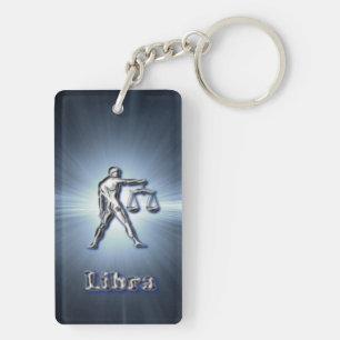 Chrome Libra Sleutelhanger