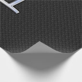 Chrome like Gemini Zodiac Sign Cadeaupapier (Hoek)