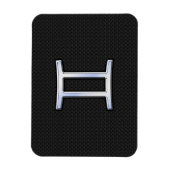 Chrome like Gemini Zodiac Sign Magneet (Verticaal)