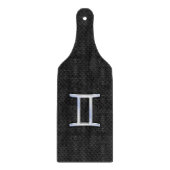 Chrome like Gemini Zodiac Sign Snijplank (Voorkant)