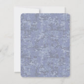 Chrome like Leo Sign on Navy Blue Digital Camo (Achterkant)