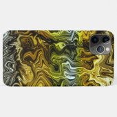 Chrome Liquid Metallic Gold Silver Cool Case-Mate iPhone Case (Achterkant (horizontaal))