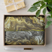 Chrome Liquid Metallic Gold Silver Cool Party Tissuepapier (Geschenk)