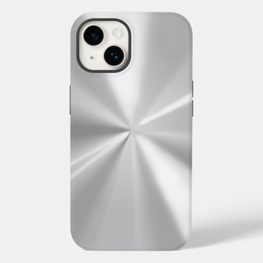 Chrome look Case-Mate iPhone case (Achterkant)