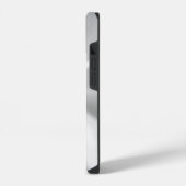 Chrome Look iPhone Hoesje (Linkerkant)