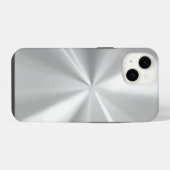 Chrome Look iPhone Hoesje (Achterkant horizontaal)