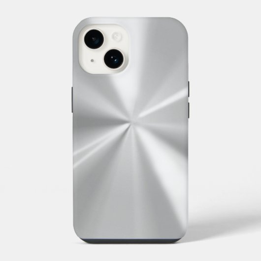 Chrome Look iPhone Hoesje (Achterkant)