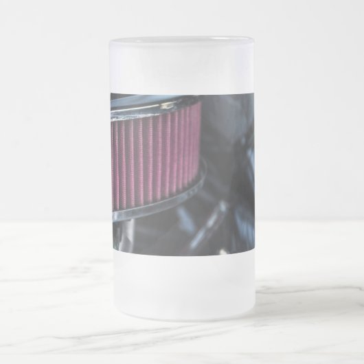 Chrome luchtinlaat Frosted Mok (Center)