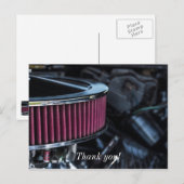 Chrome luchtinname briefkaart (Voorkant / Achterkant)