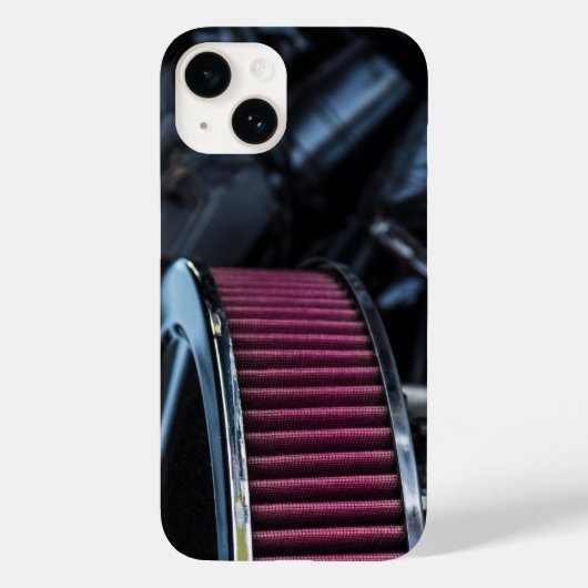 Chrome luchtinname Case-Mate iPhone case (Achterkant)