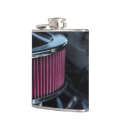 Chrome luchtinname heupfles (Links)