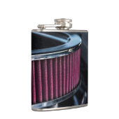 Chrome luchtinname heupfles (Rechts)