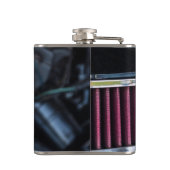 Chrome luchtinname heupfles (Achterkant)