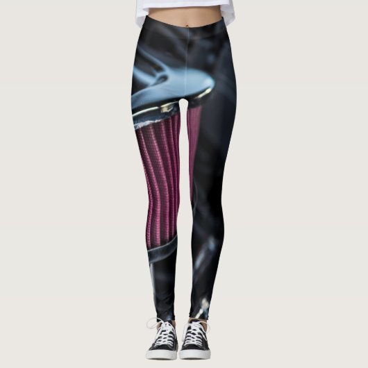 Chrome luchtinname leggings (Voorkant)