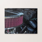 Chrome luchtinname legpuzzel (Horizontaal)