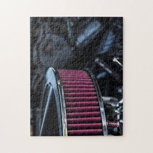 Chrome luchtinname legpuzzel (Verticaal)