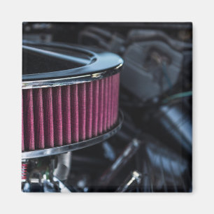 Chrome luchtinname magneet