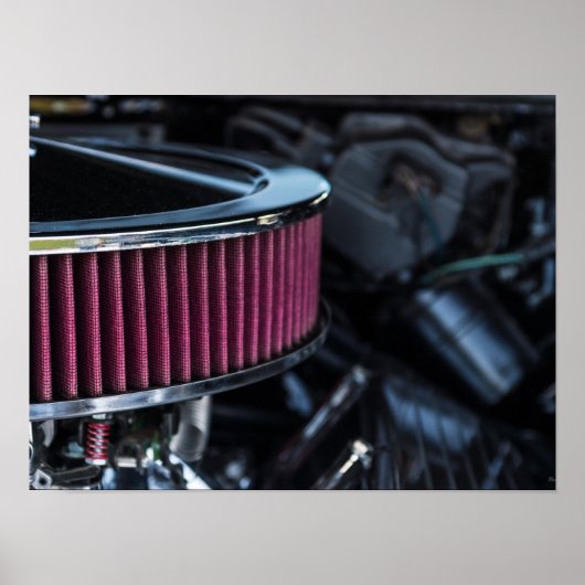 Chrome luchtinname poster (Voorkant)