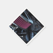 Chrome luchtinname servet (Hoek)