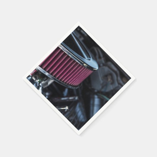 Chrome luchtinname servet (Hoek)