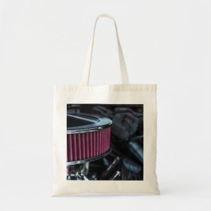 Chrome luchtinname tote bag