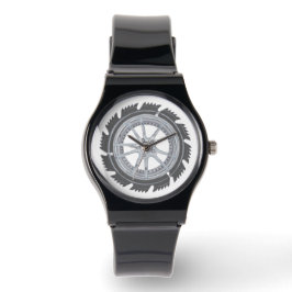 Chrome Mag-wiel Horloge