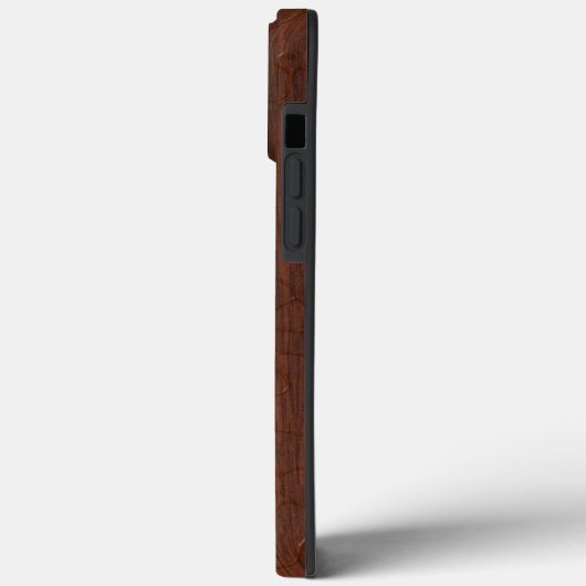 Chrome Marlin Fish on Natte Mahogany Print Case-Mate iPhone Case (Achterkant / Links)