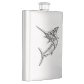 Chrome Marlin Nautical Print Flacon (Rechts)