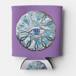 Chrome Mystical Eye Design Blikjeskoeler