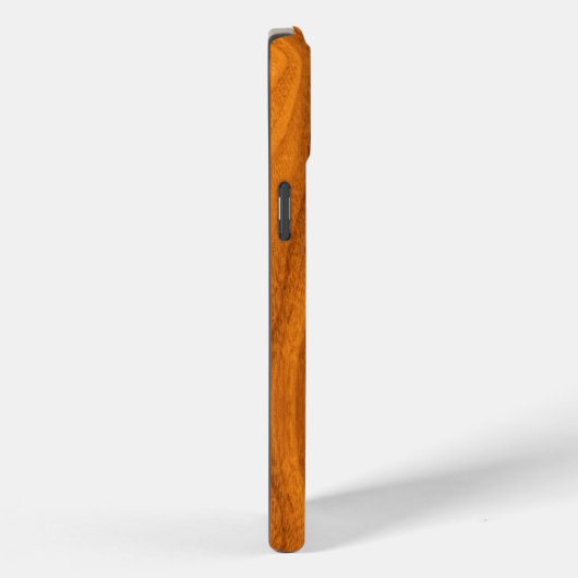 Chrome nautische anker op teakhout Case-Mate iPhone case (Achterkant / Rechts)