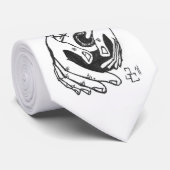 Chrome Neckslijtage (Pristine) Stropdas (Opgerold)