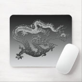 Chrome Paint Dragon Muismat (Met muis)