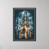 Chrome Pelgrim Canvas Afdruk (Voorkant)