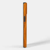 Chrome Pirate Crossbones op Teak Wood Case-Mate iPhone Case (Achterkant / Rechts)