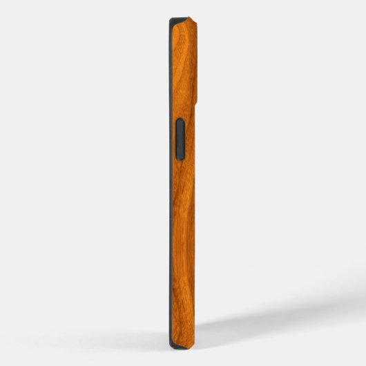 Chrome Pirate Crossbones op Teak Wood Case-Mate iPhone Case (Achterkant / Rechts)