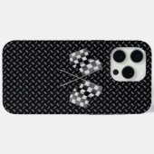Chrome Racing Vlaggen Case-Mate iPhone Case (Achterkant (horizontaal))