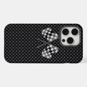 Chrome Racing Vlaggen iPhone Hoesje (Achterkant horizontaal)