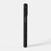 Chrome Racing Vlaggen op Honeycombs iPhone 15 Case (Rechterkant)