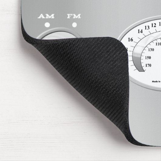 Chrome  radio muismat (Hoek)