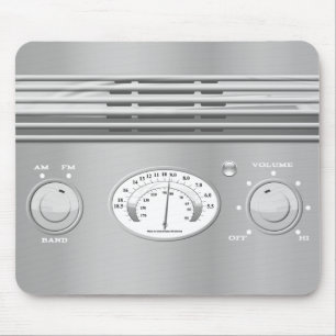 Chrome  radio muismat