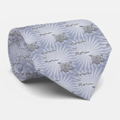 Chrome Rock'n Roll Drums Stropdas (Opgerold)