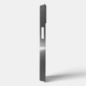 Chrome roestvrij stalen metalen blik Case-Mate iPhone case (Achterkant / Rechts)