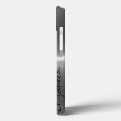 Chrome roestvrij stalen metalen blik Case-Mate iPhone case (Achterkant / Links)