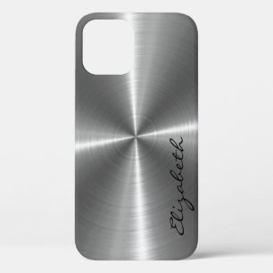 Chrome roestvrij stalen metalen blik Case-Mate iPhone case