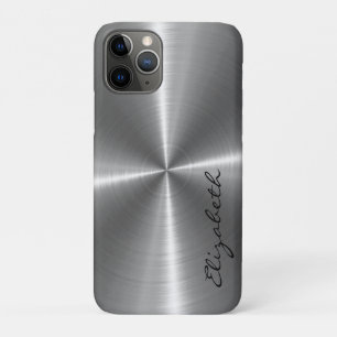 Chrome roestvrij stalen metalen blik Case-Mate iPhone case
