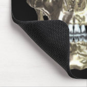 Chrome Schedel Muismat (Hoek)