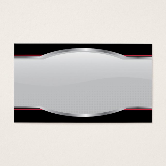 Chrome schuine lay-out visitekaartje (Voorkant)