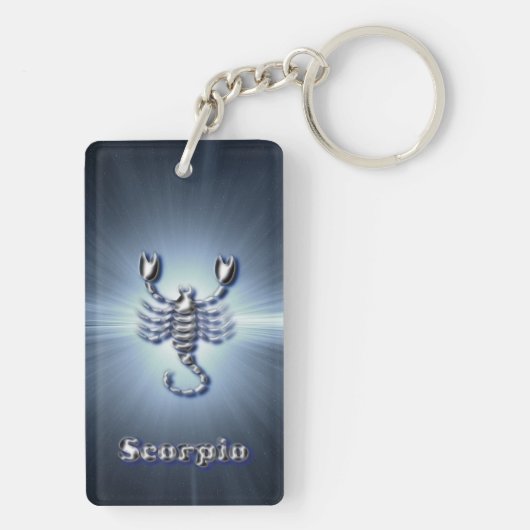 Chrome Scorpio Sleutelhanger (achterkant)