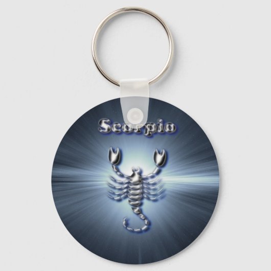 Chrome Scorpio Sleutelhanger (Voorkant)